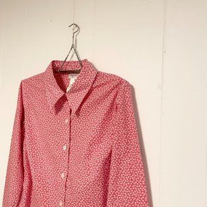 Agnes B floral blouse